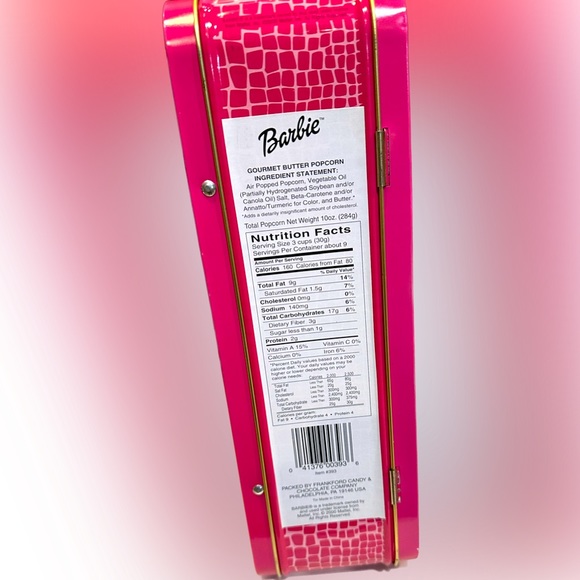 VTG 2000 BARBIE COLLECTOR SUITCASE TIN 13”x9”x4” OVERNIGHT DOLL STORAGE CASE KEN - Picture 4 of 7